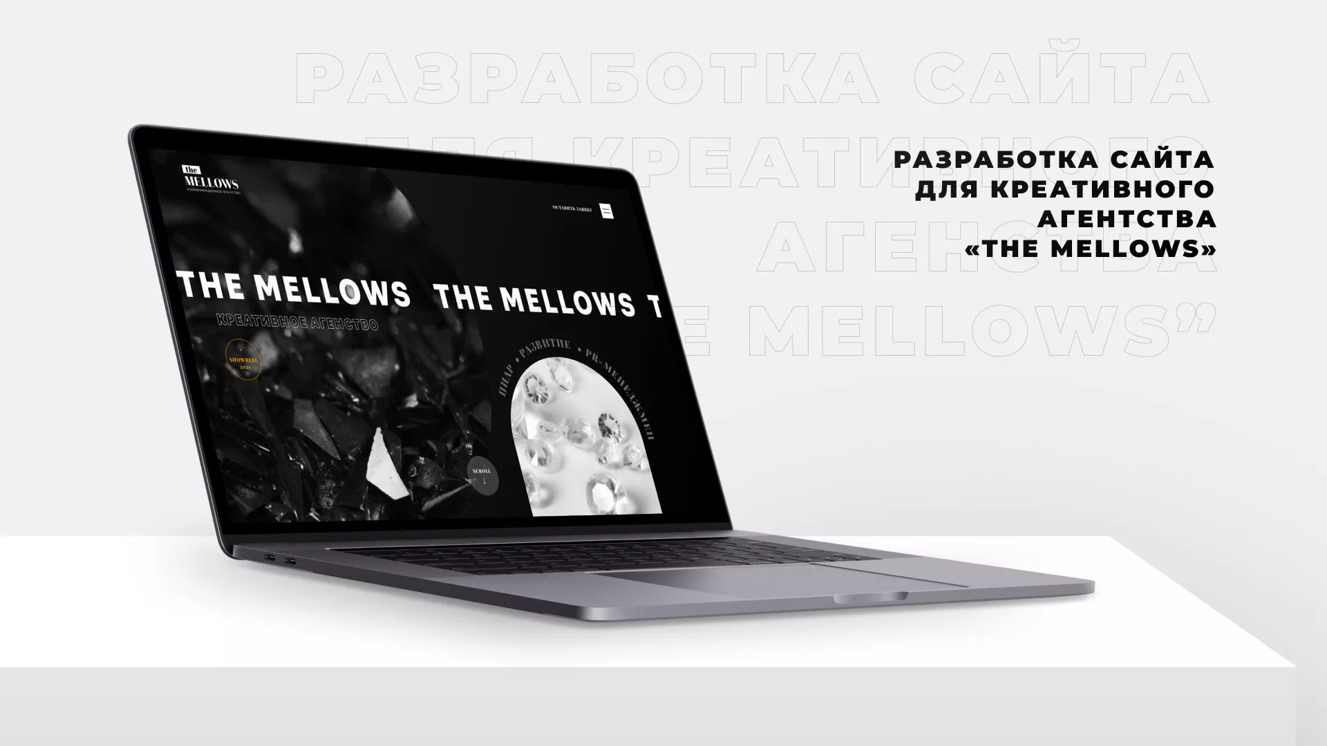 Разработка сайта креативного агентства «The Mellows» в Гавриловом-Яме