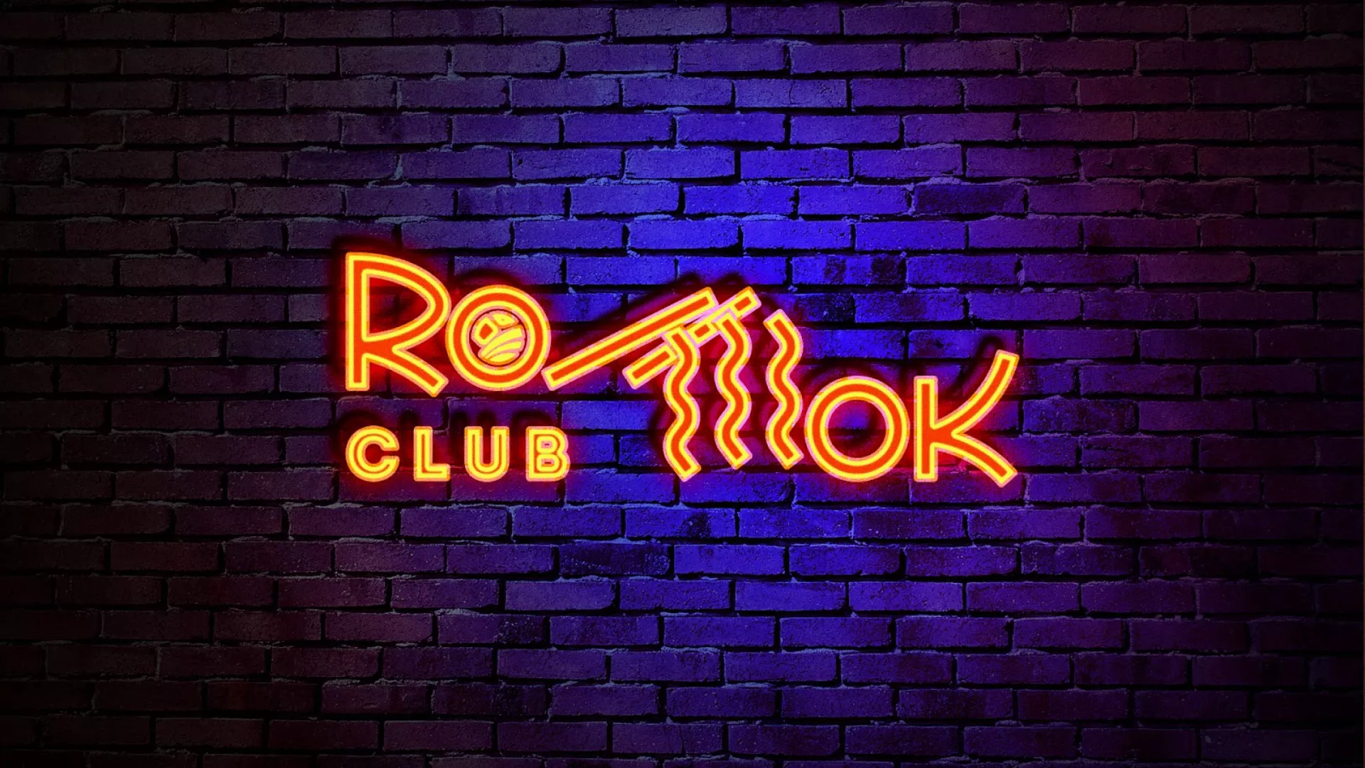 Разработка интерьерной вывески суши-бара «Roll Wok Club» в Гавриловом-Яме