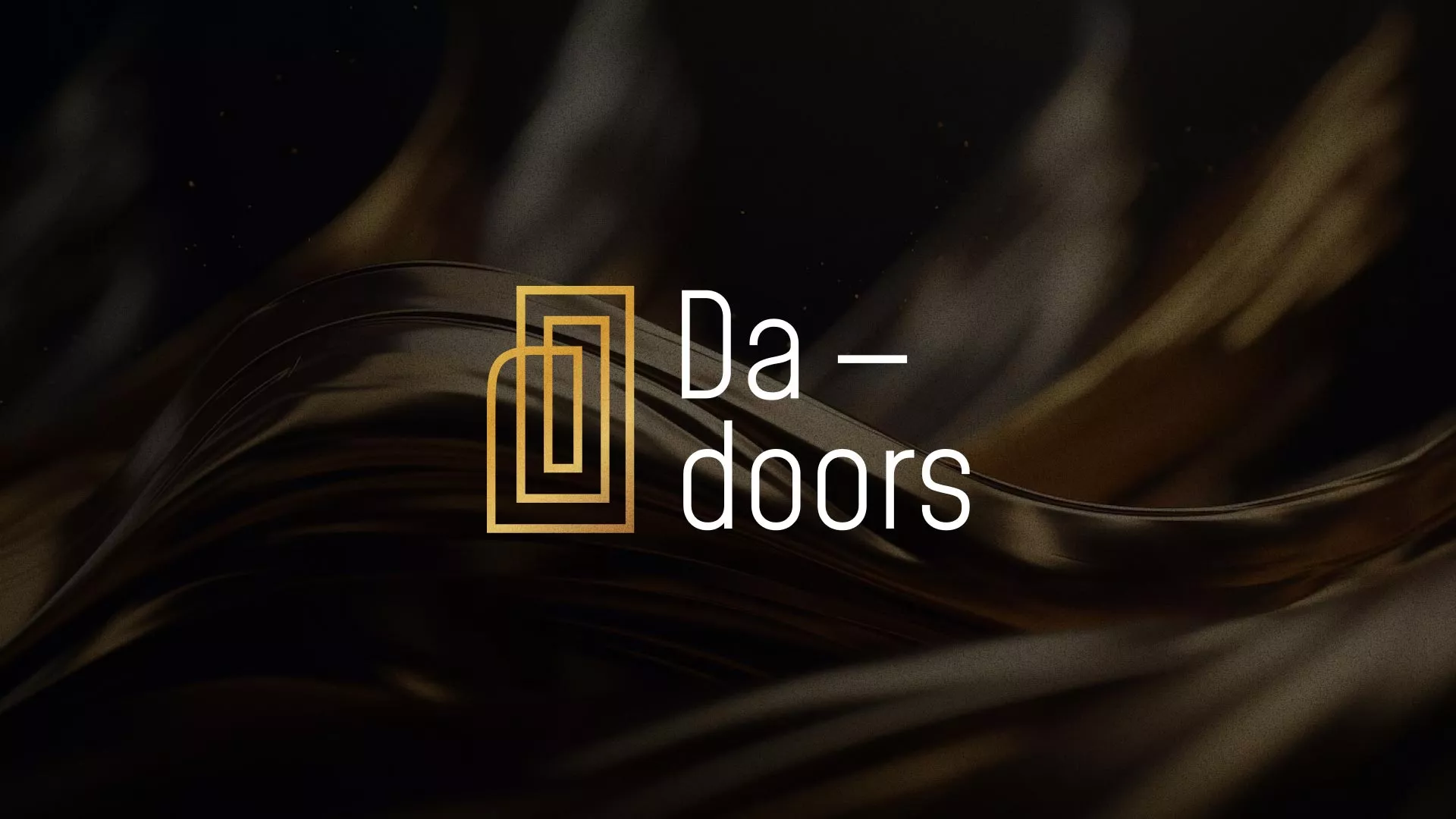 Разработка логотипа для компании «DA-DOORS» в Гавриловом-Яме